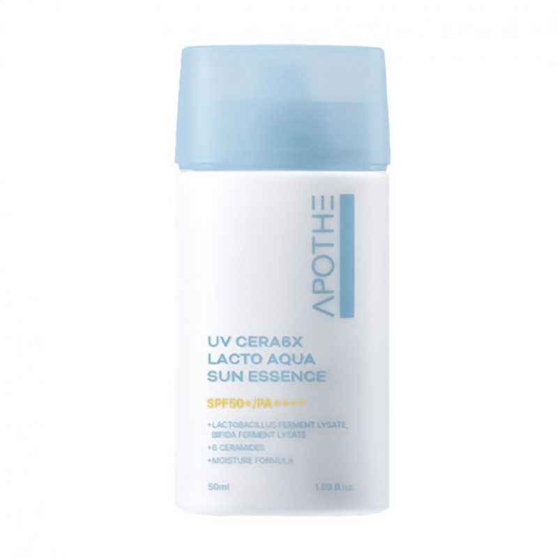 Сонцезахисна есенція для обличчя Apothe UV Cera 6X Lacto Aqua Sun Essence SPF 50+, 50 мл